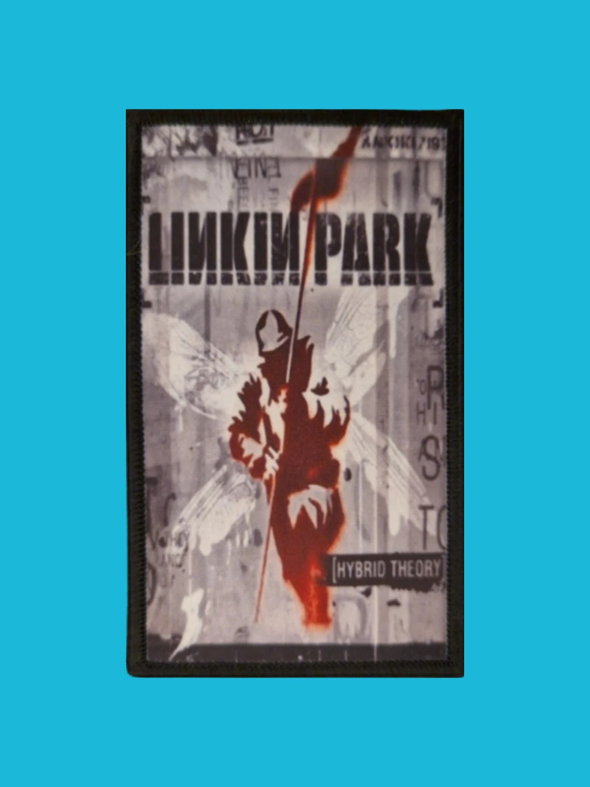 Patch Linkin Park - Hybrid Theory - Imprimé - Rectangle de 6 x 10 centimètres